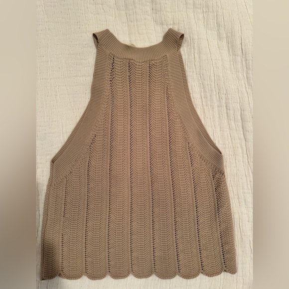 NWT Aritzia Wilfred Knit Halter Top - Picture 6 of 9